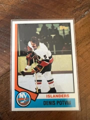 2001-02 Topps Rookie Reprint #195 Denis Potvin New York Islanders